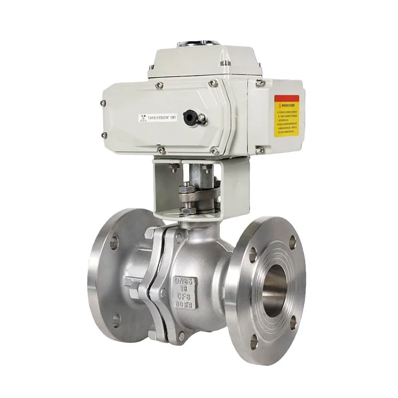Клапани Ball Flanged аз пӯлоди зангногир барқ