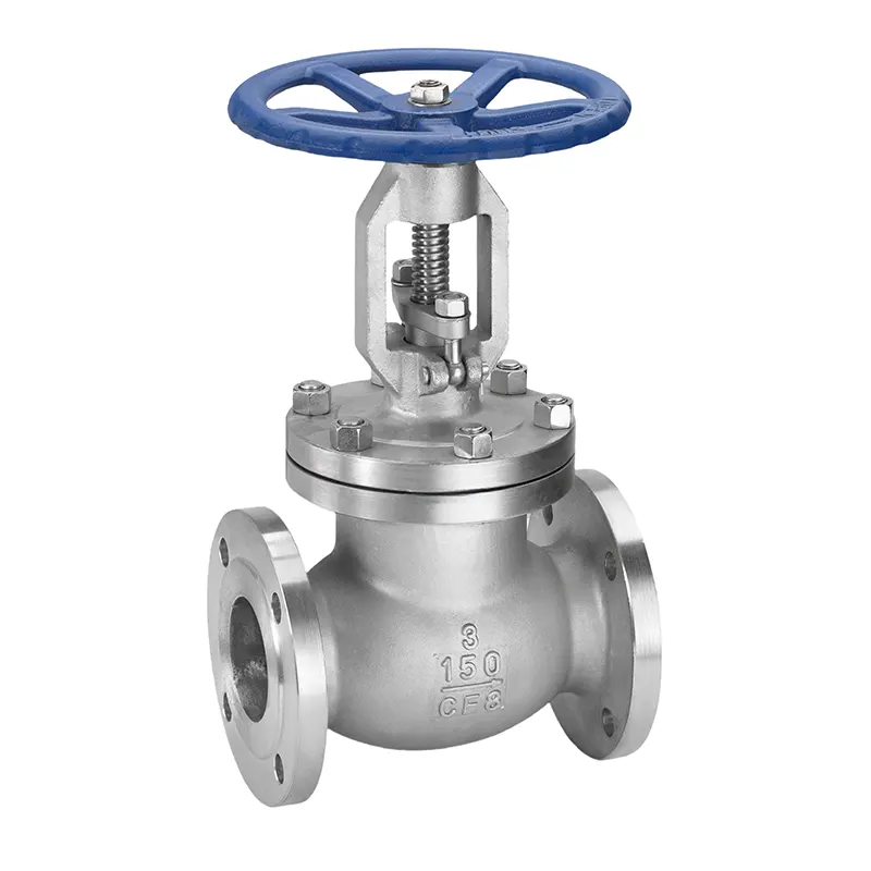 Аз пӯлоди зангногир API клапани Globe flanged